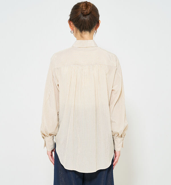 qualite「カシュクールレギュラーシャツ」|シャツ・ブラウス|
