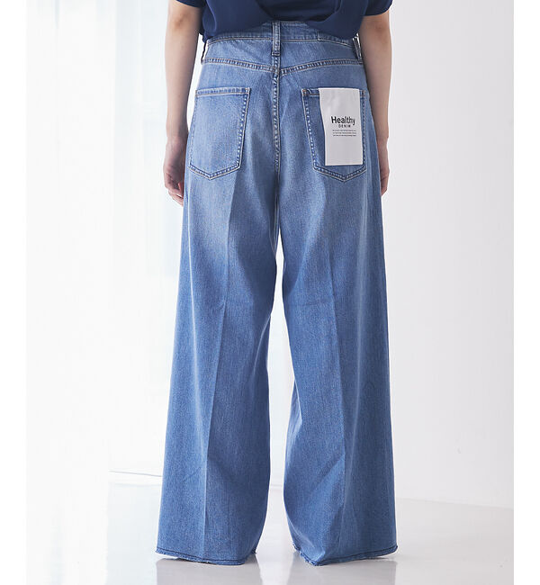 qualite「【Healthy DENIM】Wild Ginger ワイドデニム」|デニム|