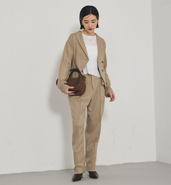 qualite「【セットアップ対応】ツイードカーデジャケット」|その他|