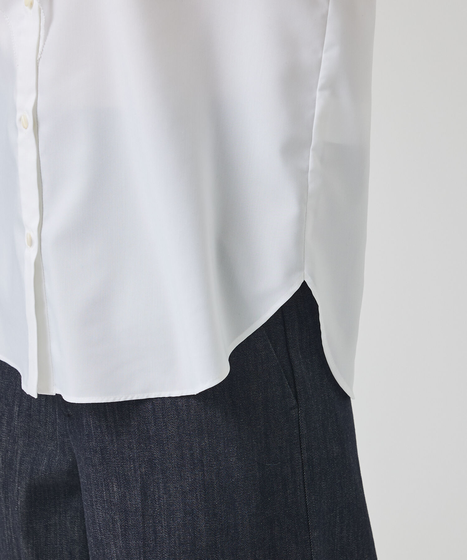 qualite「ラッフルショールブラウス」|シャツ・ブラウス|