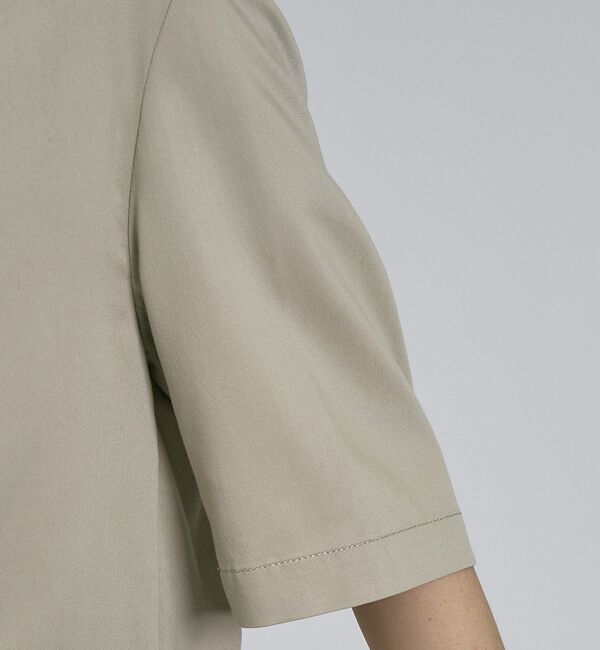 qualite「【接触冷感＆セットアップ対応】ライトデニムハーフスリーブジャケット」|その他|