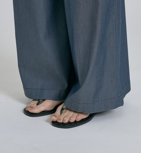 qualite「【接触冷感＆セットアップ対応】ライトデニムパンツ」|その他|