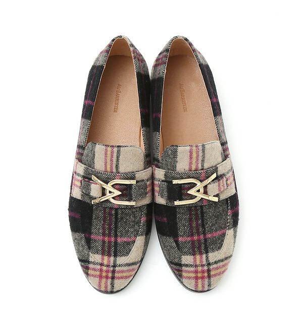 AU BANNISTER「【アイコニックシリーズ】サドルローファー」|ローファー|