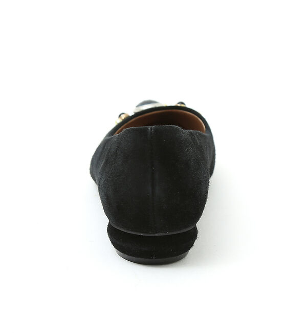 AU BANNISTER「アシンメトリービジューフラットパンプス」|パンプス|