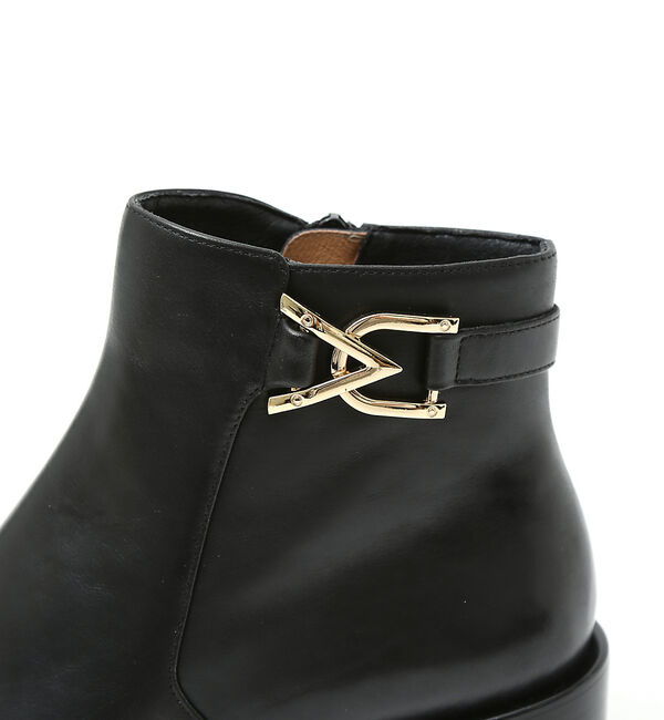 AU BANNISTER「【アイコニックシリーズ】ローヒールブーツ」|ショートブーツ|