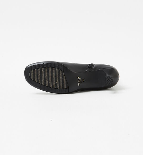 AU BANNISTER「【スノーソール】オブリークトゥショートブーツ」|ショートブーツ|