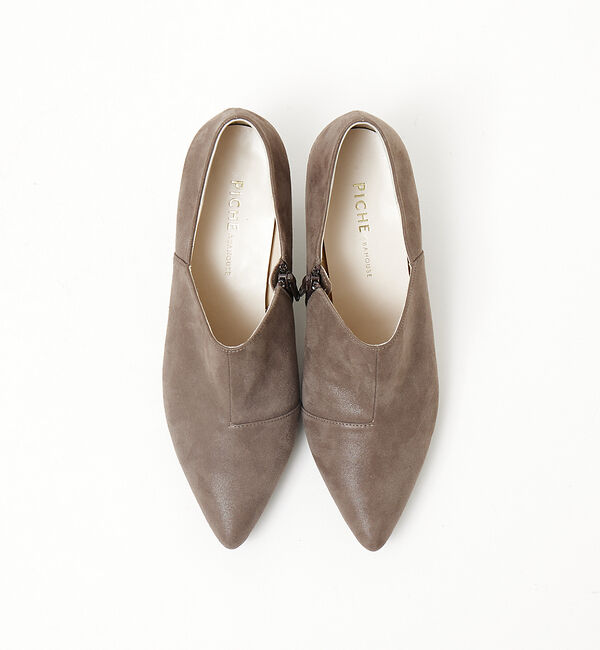 AU BANNISTER「ボロネーゼ甲深パンプス」|ショートブーツ|