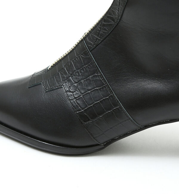 AU BANNISTER「センタージップポインテッドブーツ」|ショートブーツ|