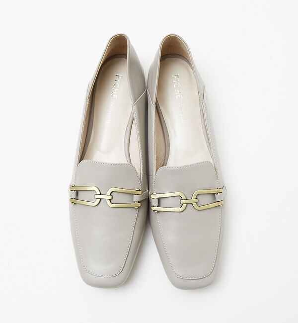 AU BANNISTER「バブーシュビットモカスクエアローファー」|ローファー|