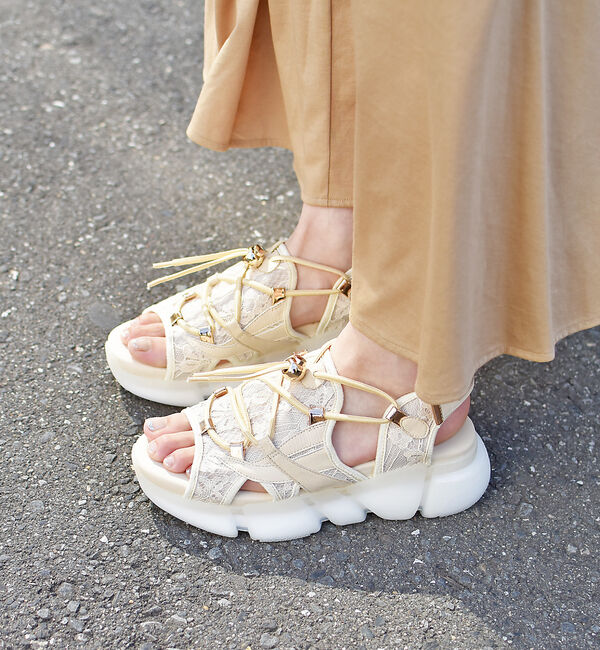 AU BANNISTER「ストリームラインスポーツサンダル」|サンダル|