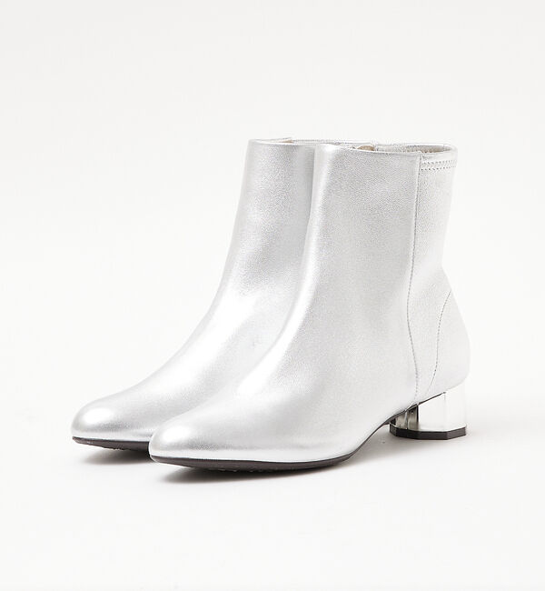 AU BANNISTER「【スノーソール】バックストレッチショートブーツ」|ショートブーツ|