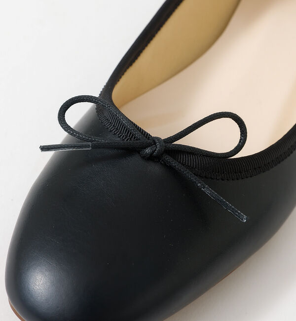 AU BANNISTER「【晴雨兼用】ソフトスクエアトゥバレエシューズ」|レインシューズ|