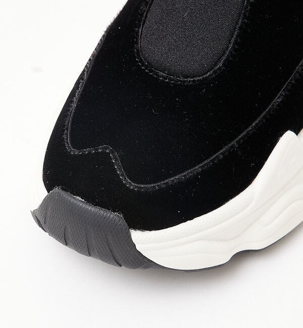 AU BANNISTER「【40周年】アゲハラベルベット ハンズフリースニーカー」|スニーカー|