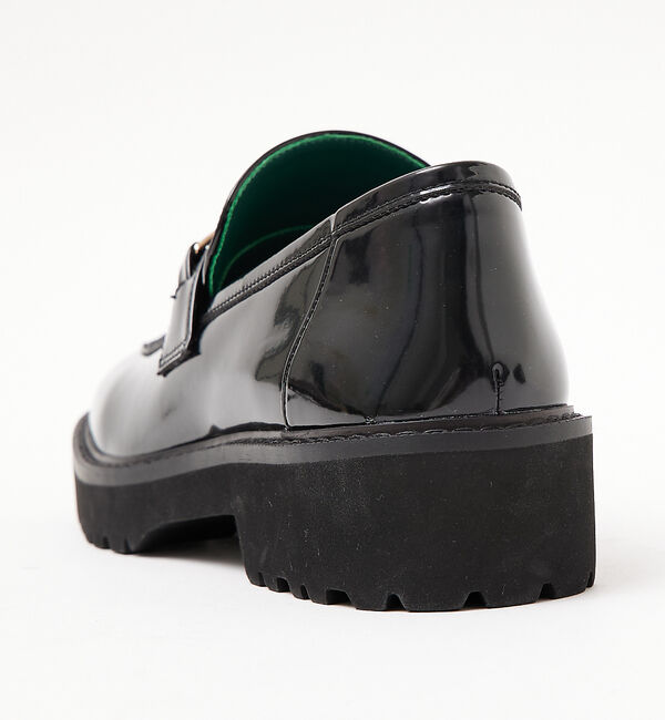 AU BANNISTER「浦浜アリサ&times;Au BANNISTERコラボ オブリークトゥローファー」|ローファー|