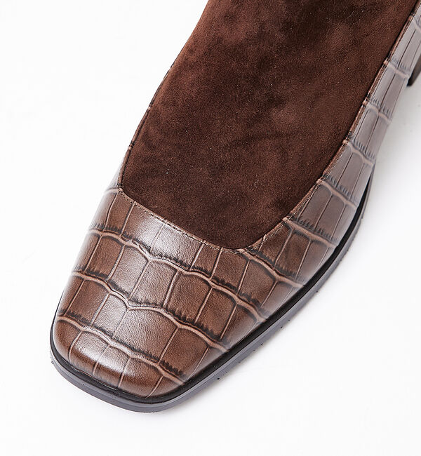 AU BANNISTER「【スノーソール】メタルヒールショートブーツ」|ショートブーツ|