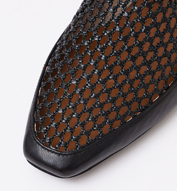 AU BANNISTER「パールチャーム付き メッシュフラットシューズ」|その他|