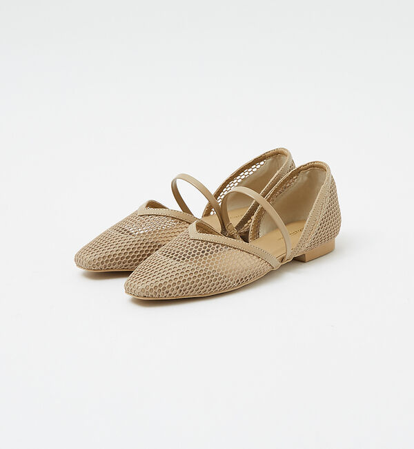 AU BANNISTER「【販売店舗限定】フィッシュネット メッシュパンプス」|その他|ベージュ