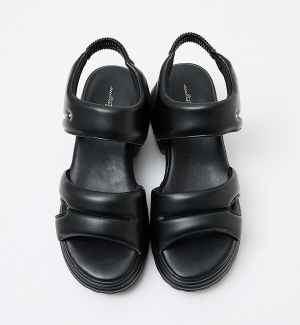 AU BANNISTER「【販売店舗限定】パフィクッションサンダル」|サンダル|