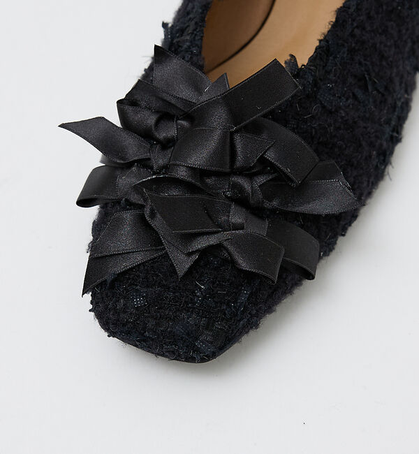 AU BANNISTER「ラグジュアリーツィードパンプス」|パンプス|