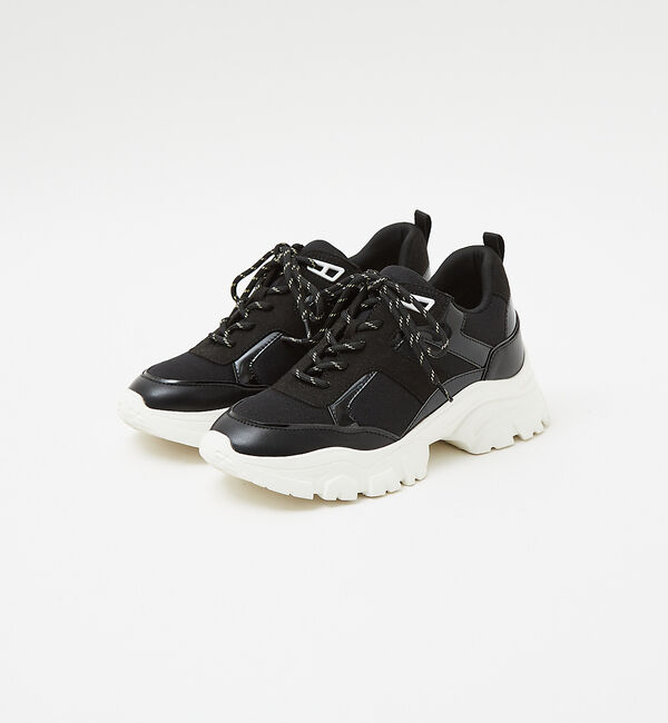 AU BANNISTER「【最高スニーカー】ダッドスニーカー」|スニーカー|ブラック