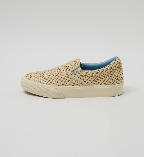 AU BANNISTER「ラフィアライク スリッポンスニーカー」|スニーカー|