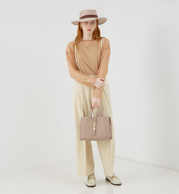 LOWELL things「●SOEUR/金具付きトートバッグ」|トートバッグ|