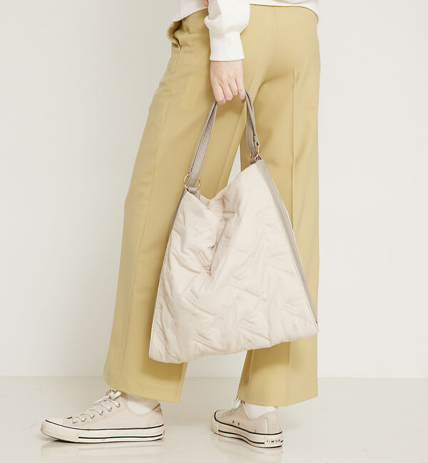 LOWELL things「Unite/2WAYナップサックショルダーバッグ」|トートバッグ|アイボリー