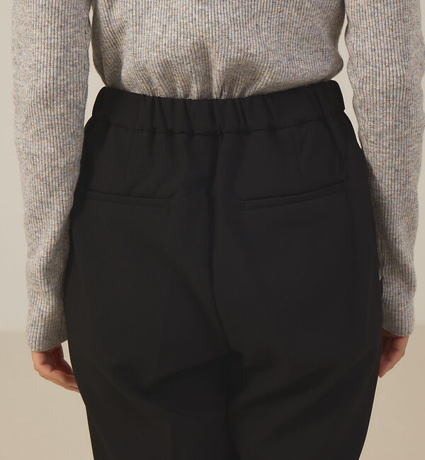 abahouse mavie「【感嘆パンツ】タックテーパードパンツ」|スラックス|