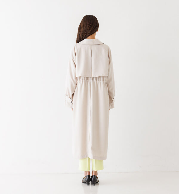 abahouse mavie「ヴィンテージツイルトレンチコート」|トレンチコート|