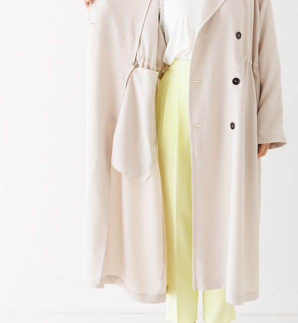 abahouse mavie「ヴィンテージツイルトレンチコート」|トレンチコート|
