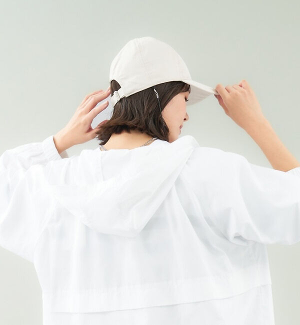 abahouse mavie「コットンナイロンキャップ(ストラップ付)」|その他|