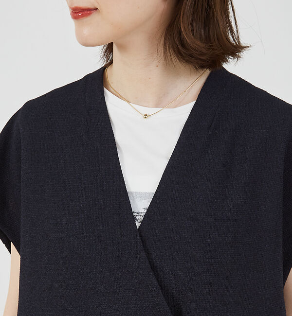 abahouse mavie「【セットアップ対応】ライトツィードフレンチジャケット」|ベスト・ジレ|