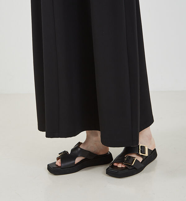 abahouse mavie「【大人のいちまんワンピ】クールタッチサテンキャミジャンスカ」|ジャンパースカート|