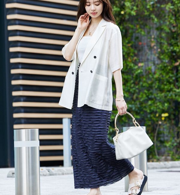 abahouse mavie「フリルティアードスカート」|スカート|