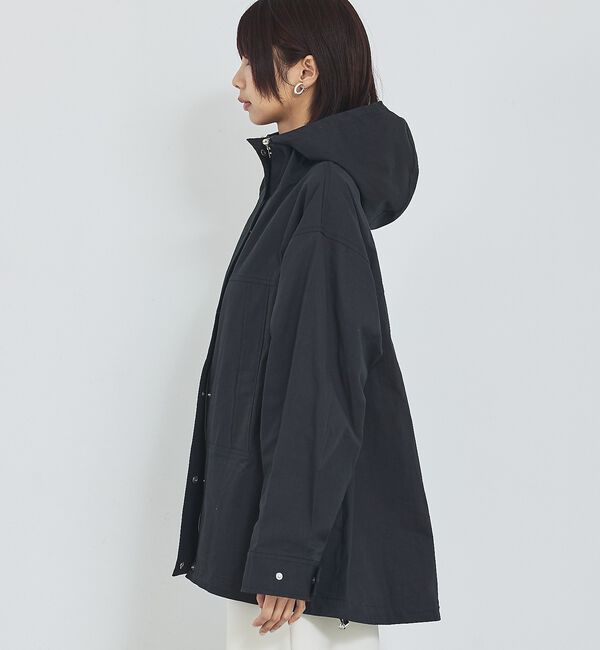 abahouse mavie「【春アウター】フーデッドブルゾン」|ブルゾン・スタジャン|