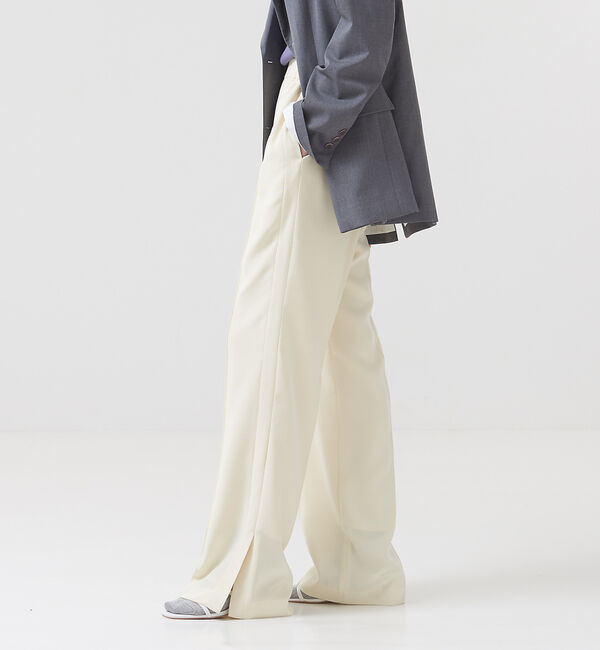 The Store by C' 「【COCUCA】イージーフレアパンツ」|その他|クリーム