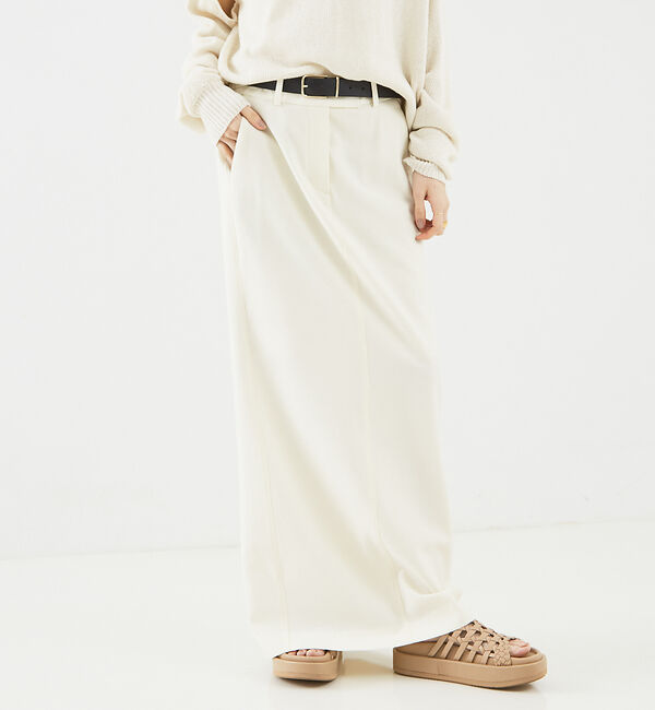 The Store by C' 「【COCUCA】ストレートスカート」|スカート|ホワイト