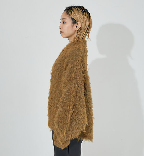 NOMINE「イエティ2WAYニットブルゾン」|カーディガン|