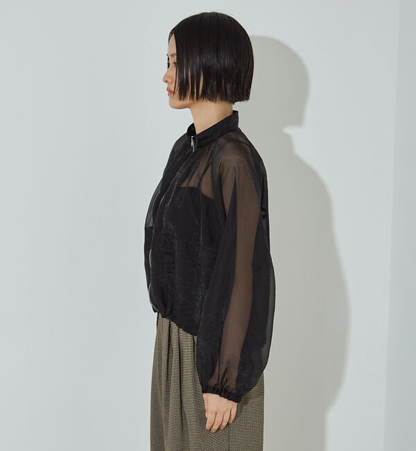 NOMINE「シアー ライトブルゾン」|ブルゾン・スタジャン|