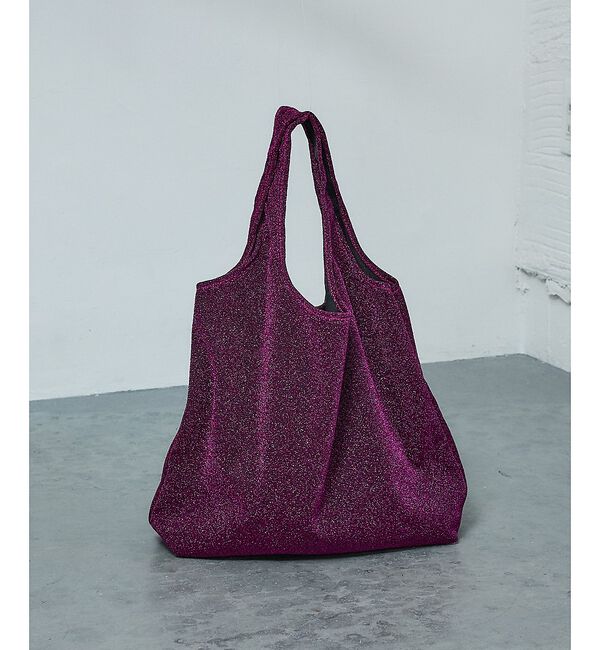 NOMINE「【AT CREATION】ラメ トートバッグ」|トートバッグ|ピンク