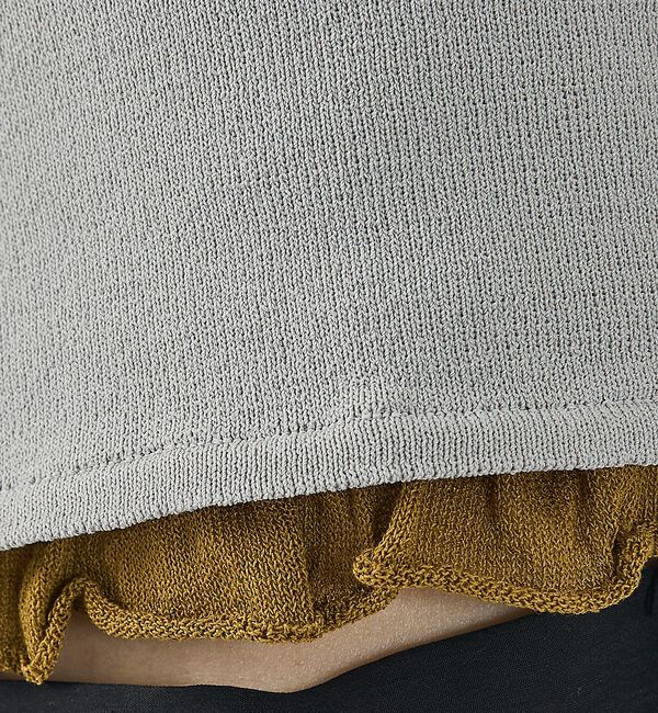 NOMINE「バイカラーコンパクトカーディガン」|カーディガン|