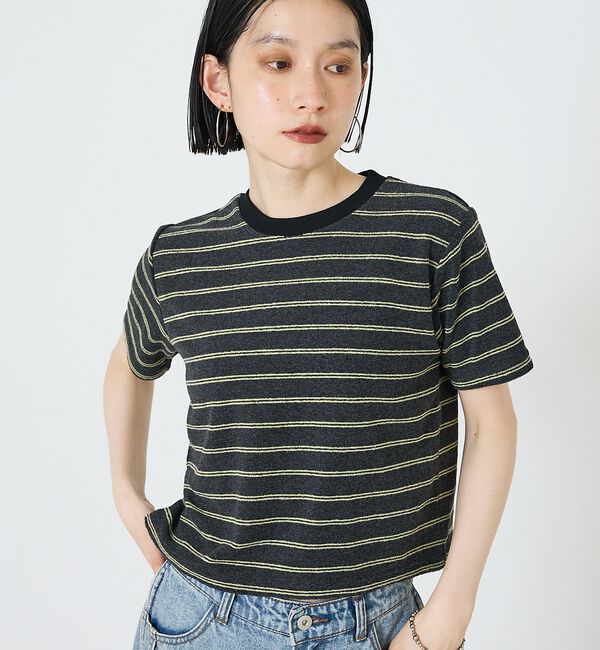 NOMINE「パイル 半袖 Tシャツ」|Tシャツ・カットソー|