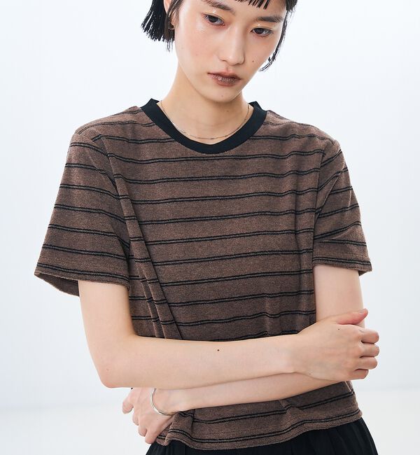 NOMINE「パイル 半袖 Tシャツ」|Tシャツ・カットソー|