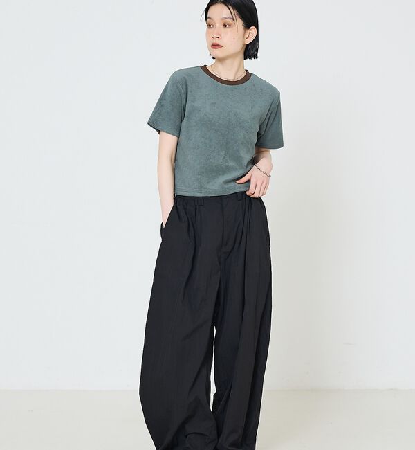 NOMINE「パイル 半袖 Tシャツ」|Tシャツ・カットソー|