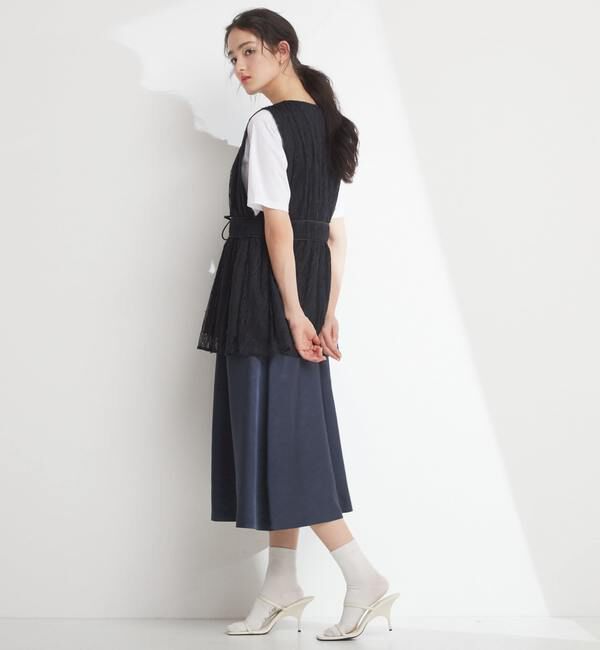 TIARA「タックフレアスカート」|スカート|