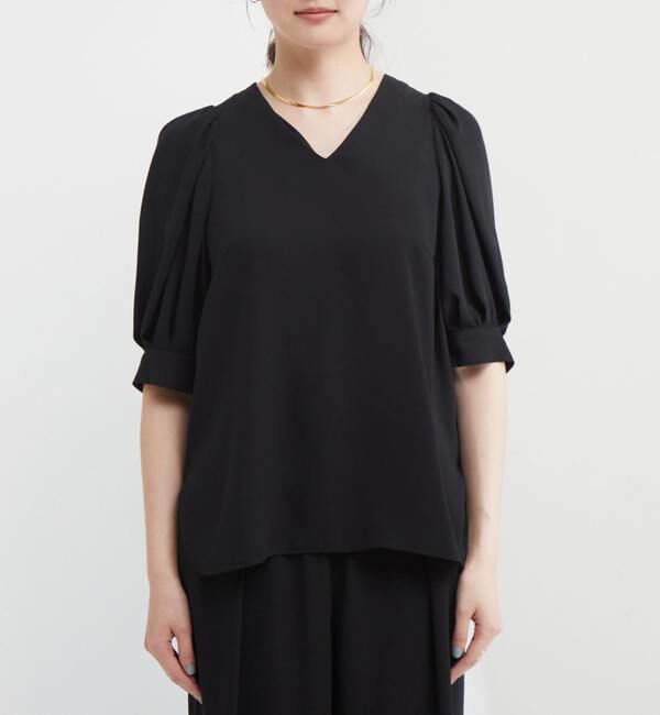 TIARA「Vネックブラウス」|シャツ・ブラウス|