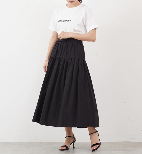 TIARA「ティアードロングスカート」|スカート|