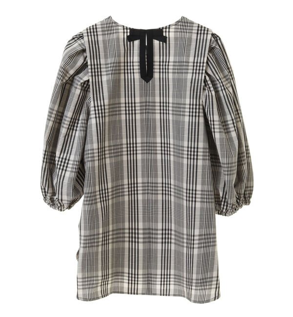 TIARA「タックショルダーボリュームスリーブリボンブラウス」|シャツ・ブラウス|