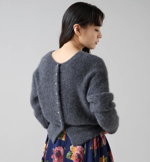 TIARA「FOXアルパカパールカーディガン」|カーディガン|