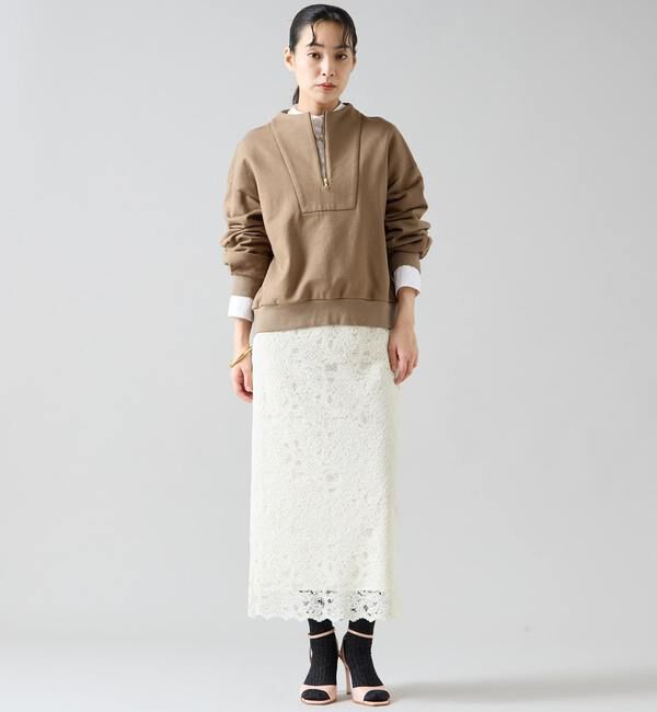 TIARA「Iラインレースタイトスカート」|スカート|